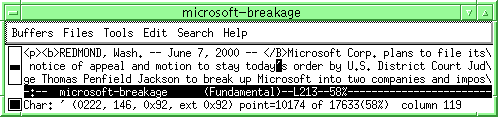 broken Microsoft display